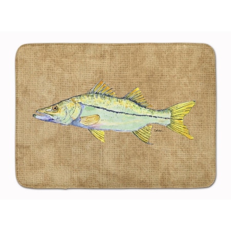 Carolines Treasures Snook Machine Washable Memory Foam Mat 8819RUG